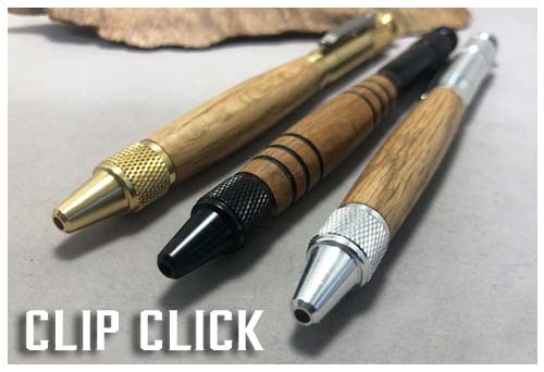 Clip Click Bolt Action Pen