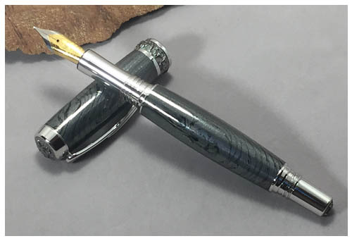 M3 Damascus Jr. Aaaron Fountain Pen