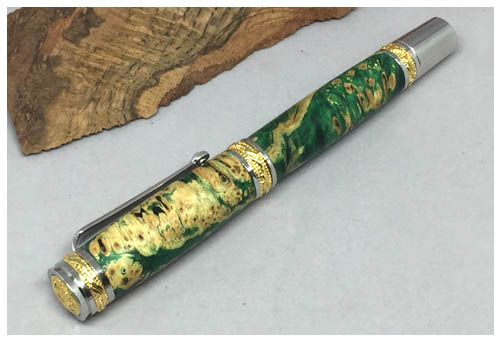 Majestic Box Elder Fountain Pen