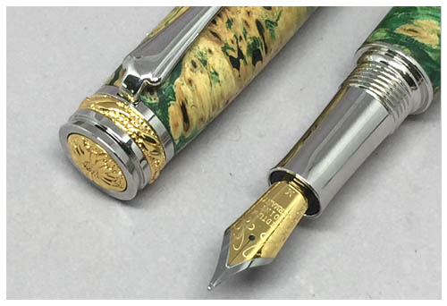 Majestic Box Elder Fountain Pen