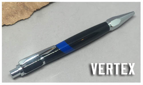 Vertex Thin Blue Line Pen